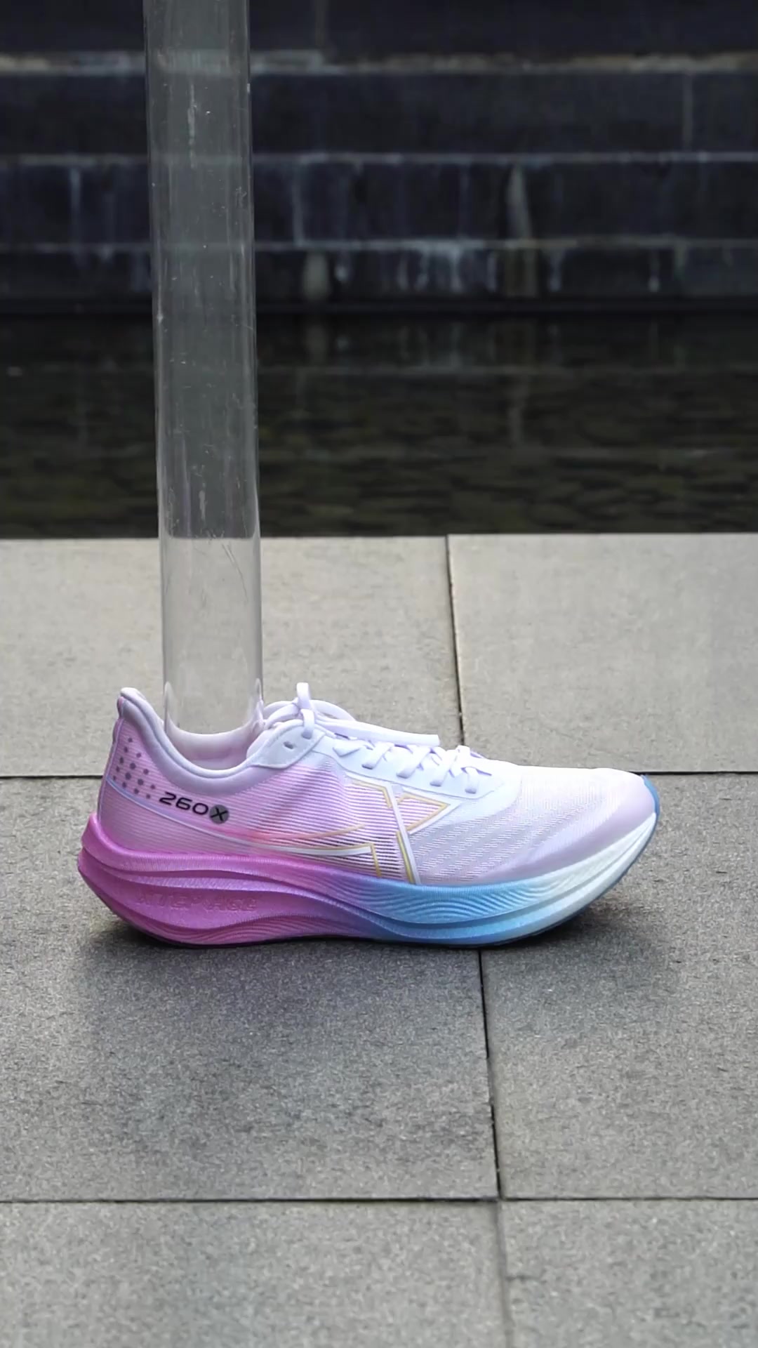 Xtep 260X Sakura Colours #running #marathons #runningshoes #xtep #shopee
