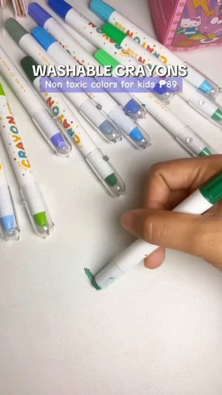 #washablecrayon #NonToxicCrayon #crayon #schoolsupplies