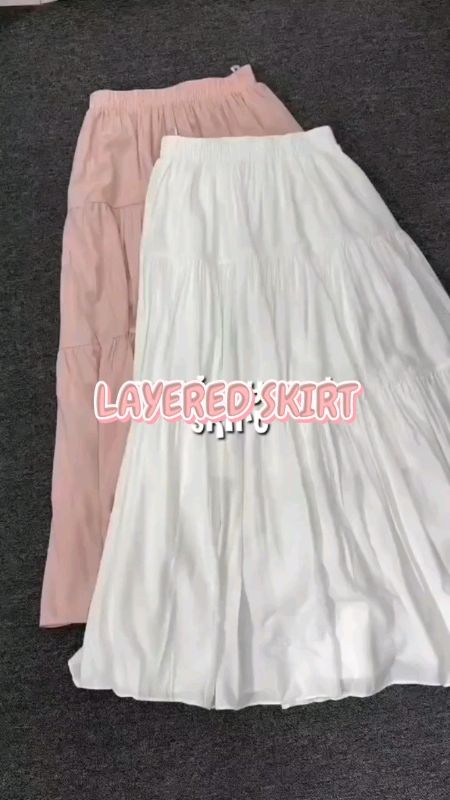 CHECK OUT NOW!!! #layered #skirt #fashion #outfit #style #trend #fyp #FreeCoinsInShopeeVideo #MasMuraSaShopee
