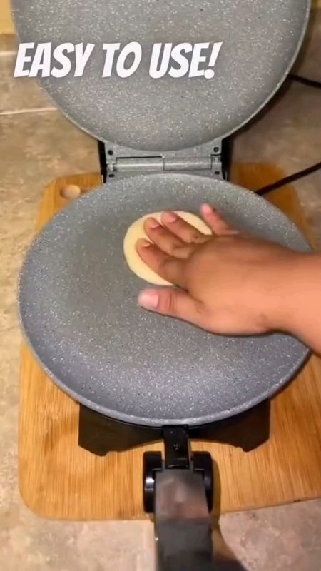 8-Inch Tortilla Press Maker Machine Kitchenware Tortilla Dumpling Skin Dough Press Presser Pita Tool#tortillamachine #kitchenware