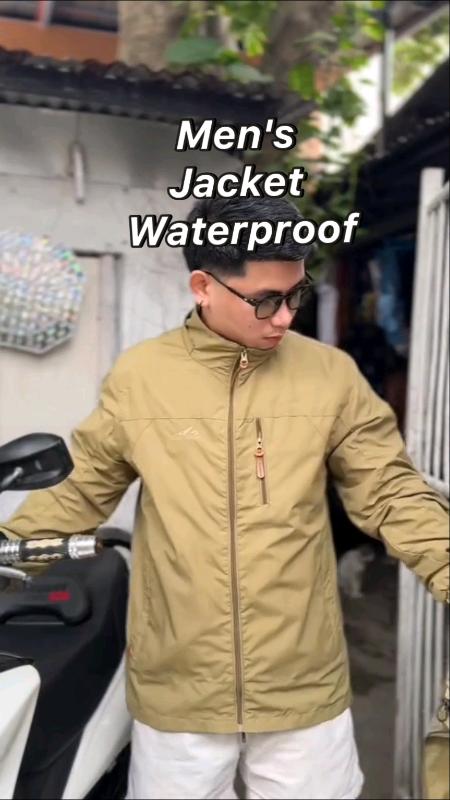 MEN'S JACKET WATERPROOF #buynow #MasMuraSaShopee #FreeCoinsInShopeeVideo #trending #jacket#waterproof #goodquality #checkoutnow