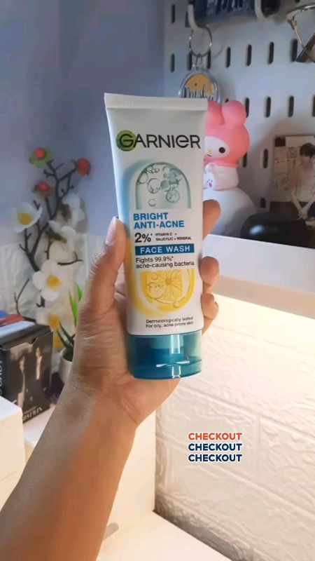 ang ganda, grabe💯#garnier #FaceWash #salicylicacid #antiacne #skincare #fyp #FreeCoinsInShopeeVideo #shopee #MasMuraSaShopee #foryou #quality