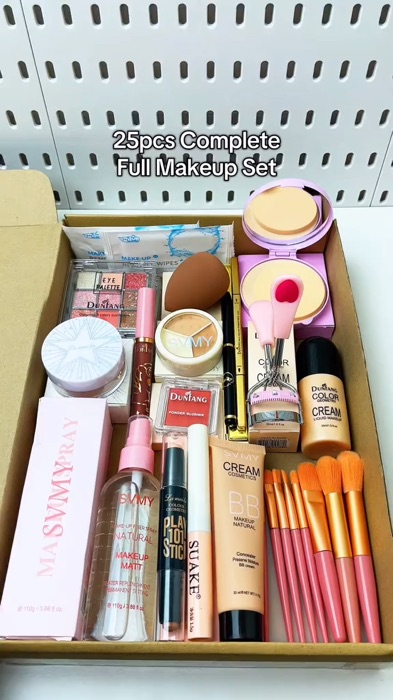 25 pcs make up set #FreeCoinsInShopeeVideo #viral #fyp #affordable #makeupset #makeup