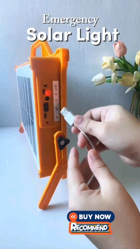 EMERGENCY LIGHT WITH POWERBANK PERFECT SA BROWNOUT #solarlight #emergencylight #powerbank #quality #FreeCoinsInShopeeVideo #murasashopee #trending #