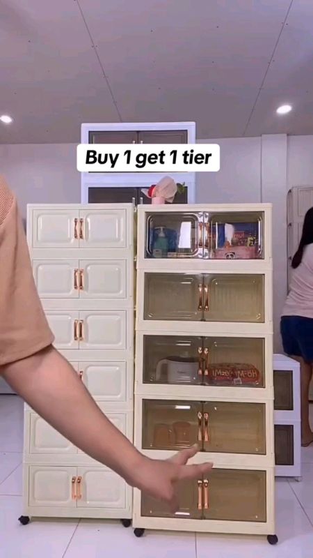 Foldable cabinet storage Box#sale #fyp #ctto #FREECOINSINSHOPEE #viral #MasMuraSaShopee