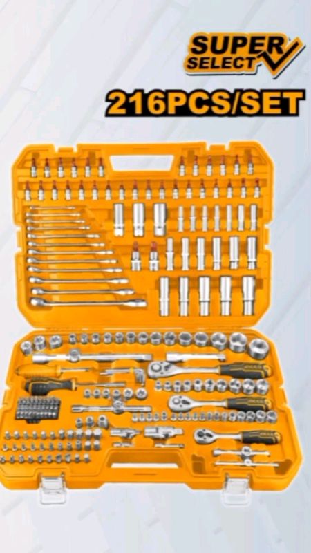 216Pcs set INGCO combination Tools #FreeCoinsInShopeeVideo #MasMuraSaShopee