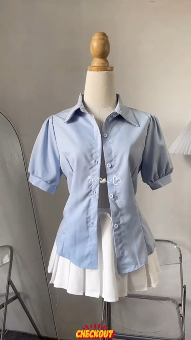 30% off pag nag check out sa video #FreeCoinsInShopeeVideo #lovito #preppyblouse #blouse #top
