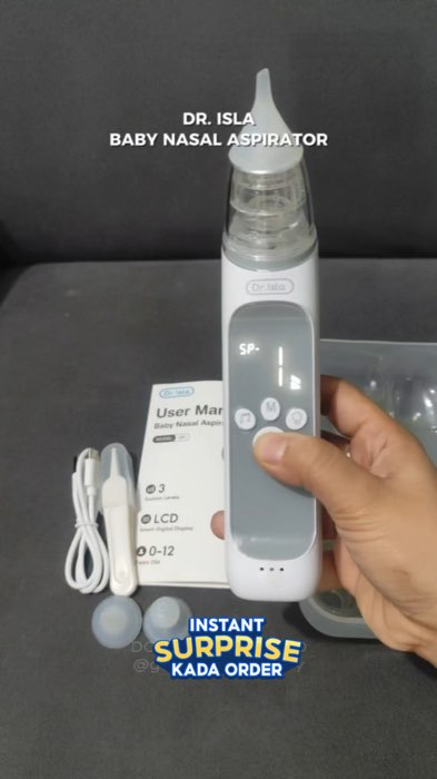 Dr. Isla Nasal Aspirator for Baby #FreeCoinsInShopeeVideo #MasMuraSaShopee #ShopeePHPaydaySale #viral #fyp