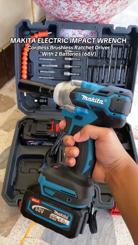 MAKITA IMPACT WRENCH 🔥🛵#MasMuraSaShopee #shopeeph #motorcycle #impackwrench #makita #FreeCoinSaShopee
