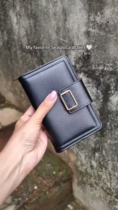 #seaglocawallet #wallet #blackwallet #womenswallet