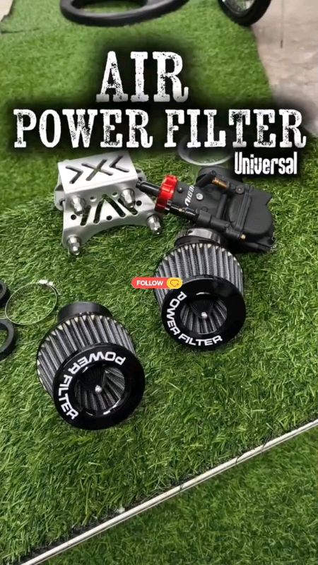 Solid na mura pa!  Air filter Universal ✨🤩#carbfilter #opencarbfilter #airfilter #ramairfilter #motorcycleairfilter #universalairfilter #motorparts