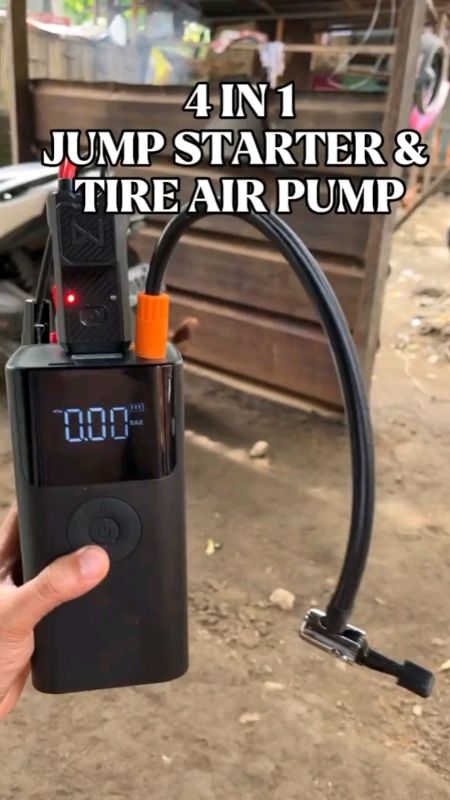 #motortools #caremergencytools #formotorcycles #cartireinflator #cartools #tireinflator #4in1jumpstarter #tireairpump