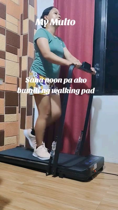 makakapgjogging na kahit umuulam. Walking pad threadmill #treadmill #walkingpad #Fitness #jogging #FreeCoinsInShopeeVideo