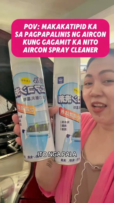 Gusto mong makatipid sa Aircon cleaning service for car and home use? Try this! #airconcleaner #autotips #hometips #aircon #caraircon #