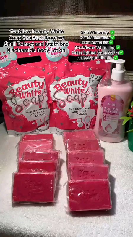#stitch with cristybacz BUY 1 TAKE 2 You Glow Babe Beauty White Soap 5 pcs in 1 pack | Buy 1 Take 1 | Whitening Anti aging Pampaputi