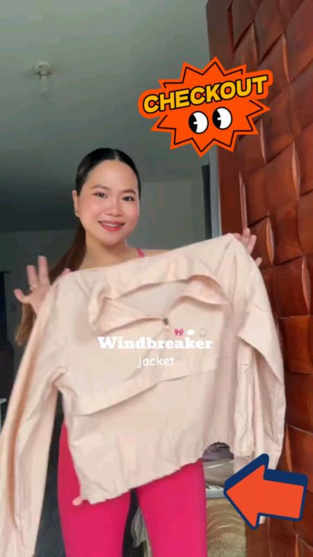 Women's Windbreaker Jacket😍😍#HugotSaShopee #addtocart #shopeehaul #shopeefinds #MasMuraSaShopee #windbreaker #jacket #women #Fashion