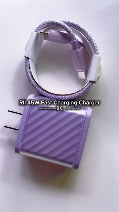 RII 45W Fast Charging Charger #fastcharger #rii #charger