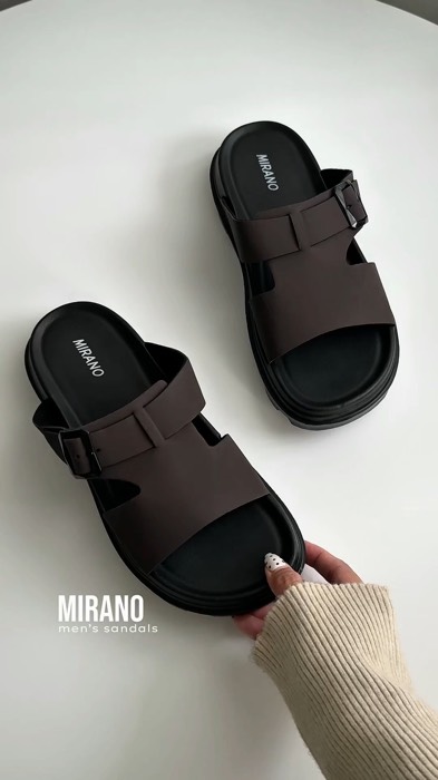Mirano men sandals #FreeCoinsInShopeeVideo