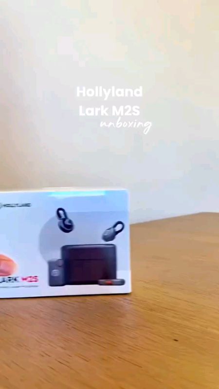 New Arrival Hollyland LARK M2S Wireless Lapel Microphone Clip On Microphone Live stream Microphone#✅#MasMuraSaShopee #viral #fyp