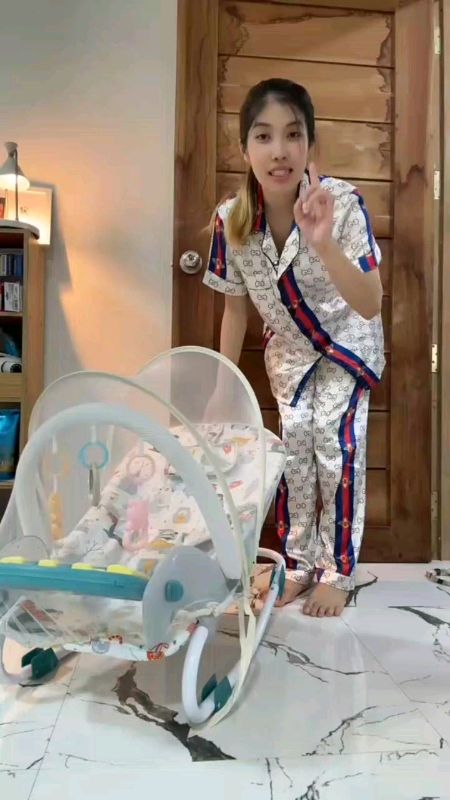 Cocoob baby rocking chair. multifunctional foldable and soft. #rockingchair #babyrockingchair #rockingchairforbaby