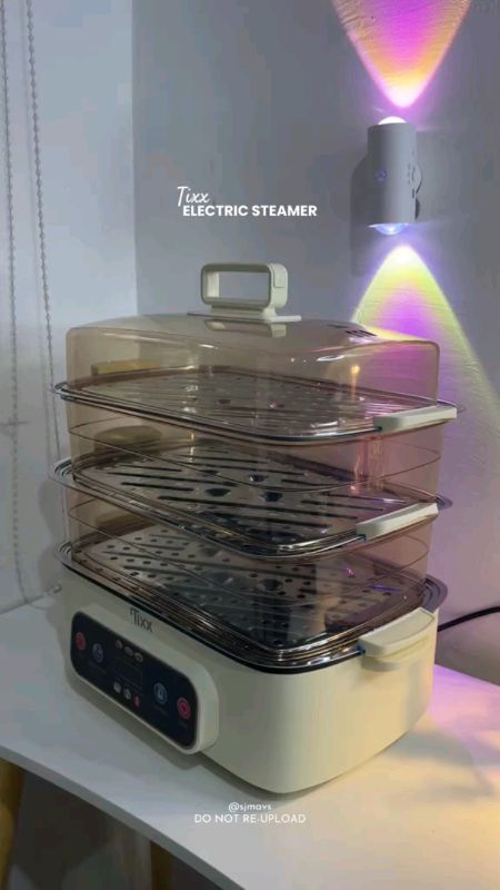 Tixx Electric Steamer for Siomai Business Food Steamer#FreecoinsinShopeevidoe #Masmurasashopee #trending #fyp #viral