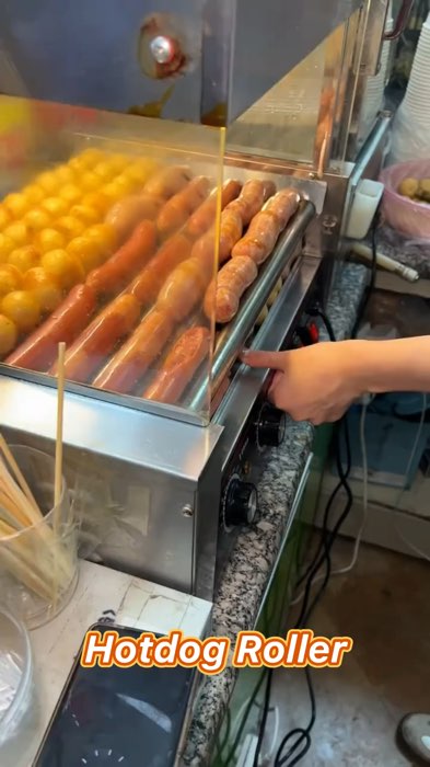 Hotdog Roller #hotdogroller #hotdogmachine #FreeCoinsInShopeeVideo