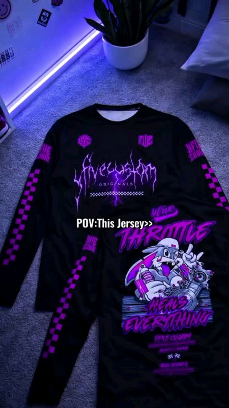 Riding Motorcycle Jersey Long Sleeve Moto Shirt in Full Sublimation Print for Unisex #fyp #order #highlights #legit #shopeepayday #shopeepay