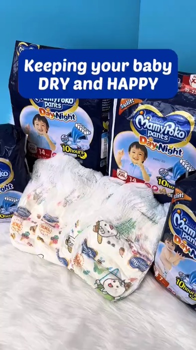 #mamypokodayandnight #diaper #babydiaper #babyessentials #babymusthave #babyneeds #absorbentdiaper