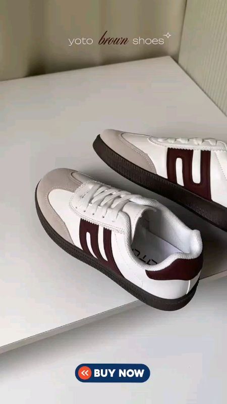 this yoto brown shoes>>>#yotoshoes #yotobrownshoes #shoesforwomen #leathersneakerforwomen #fyp
