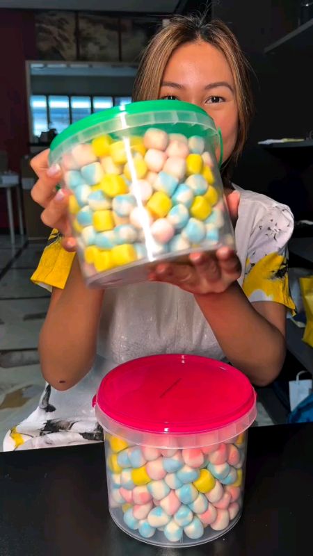 #HugotSaShopee Crispy marshmallow 300pcs= 1 tub