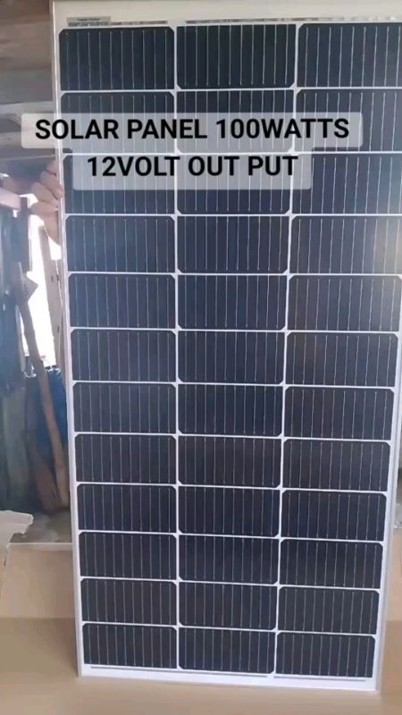 SOLAR PANEL 100watts MONOCRYSTALLINE 100w#shopeefinds#masmurasashopee#checkoutna