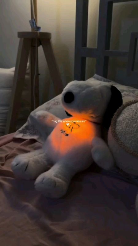 #snoopytoys #breathingsnoopysleeping #plushtoys #glowingsnoopy #fyp #fypage #viral #foryoupage