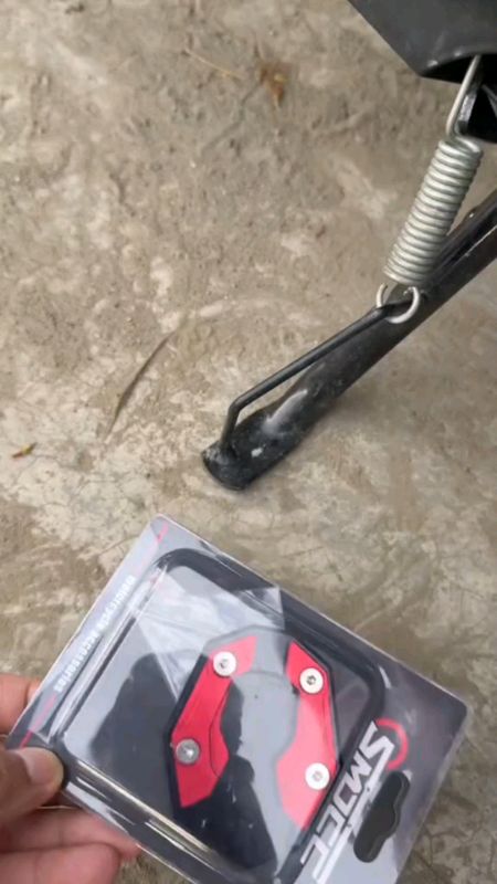 Motorcycle Kickstand Extender Footside Stand  #motorcyclekickstand #motorcycle #kickstandextender #trending #fyp