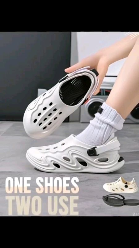 2025 summer trendy Korean style river tracing shoes one shoe two uses non-slip breathable