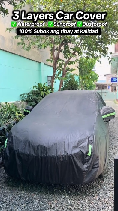 Car cover waterproof sunproof high quality #fyp #foryou #trending #viral #masmurasashopee #freecoinsinshopeevideo #shopeephpaydaysale