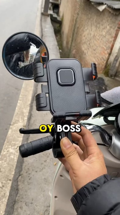 🏍️ Six-Claw Motorcycle Phone Holder ✔️ Anti-shake grip ✔️ 360° rotation ✔️ One-hand lock ✔️ 4.7–7.1in phones#MotorcycleAccessories #PhoneHolderPH #M