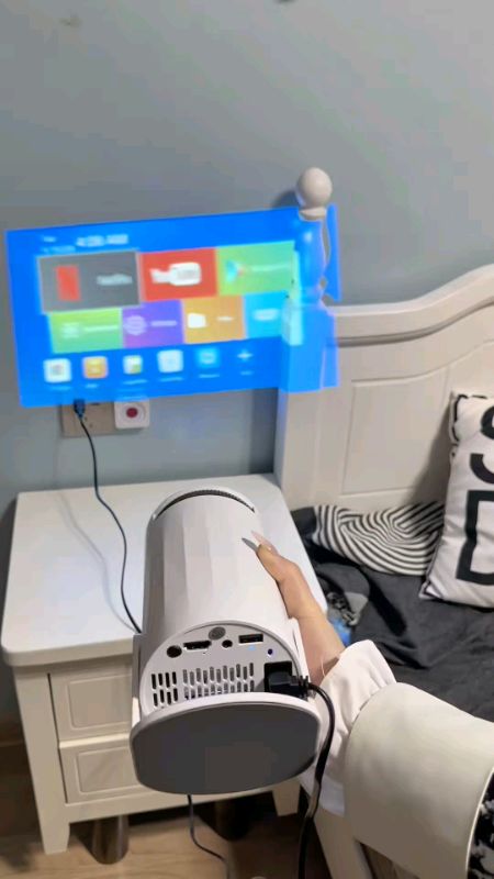 MODOFO PRO projector HY300 Android  4k Projector Portable Mini Projector HD#MasmuraSaShopee #FreeCoinsInShopeeVideo #HY300MODOFOPROJECTOR
