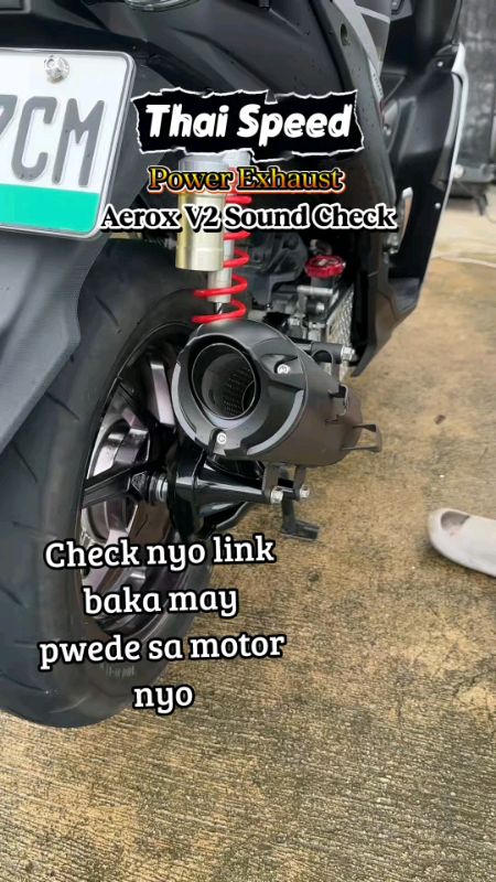 Thai Speed Pipe #exhaust #pipe#motorcycleexhaust #muffler#fyp #freecoinsinshopeevideo#masmurasashopee