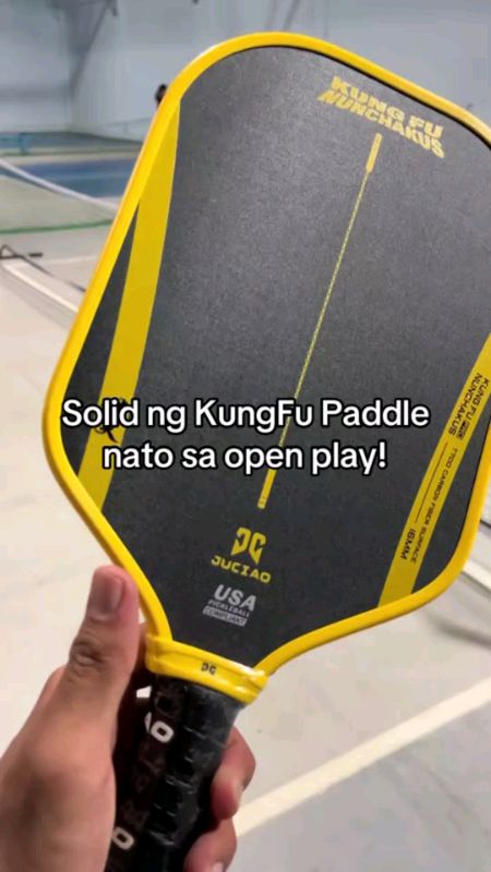 JUCiAO GEN 3 Thermoformed T700 Carbon Fiber Pickleball Paddle - Bold Textured Surface for Spin & Control(16MM)#MasMuraSaShopee #ShopeePH #FreeCoinsInS