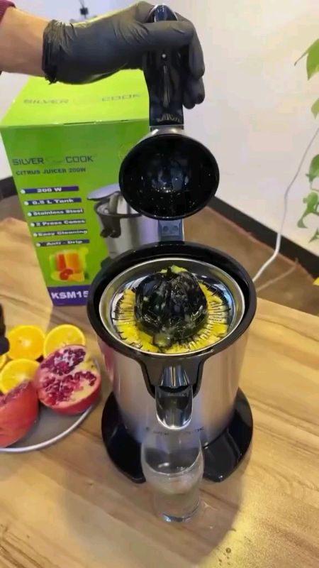 ROUNY Electric Citrus Juicer 850W Stainless Steel Orange/Lemon Squeeze...#ROUNYElectricCitrusJuicer850WStainlessSteelOrangeLemonSqueeze...