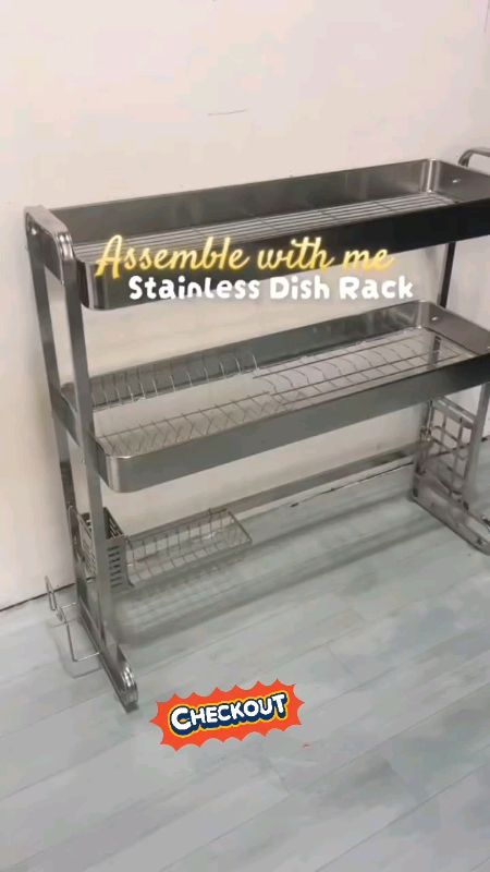 #FreeCoinsInShopeeVideo#ctto#dishrack#dishorganizer#kitchenorganizer