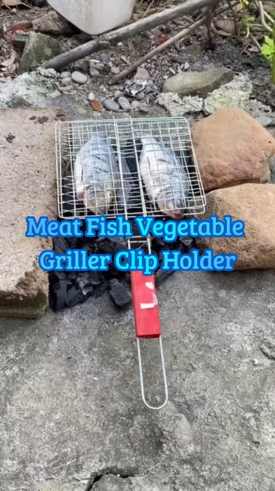 GRILLER CLIP FOOD HOLDER #bbq #meat #Fish #vegetable #grill #picnic #swimming #beach #FreeCoinsInShopeeVideo #MasMuraSaShopee #fyp #trending #viral