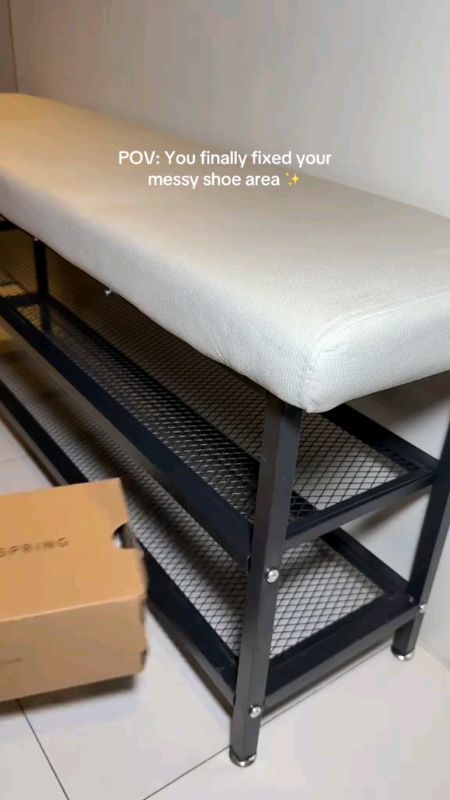 Shoes storage #fyp #stitch #FreeCoinsInShopeeVideo #shopeefinds #shopeebudol #PHPaydaySale #HugotSaShopee #MasMuraSaShopee