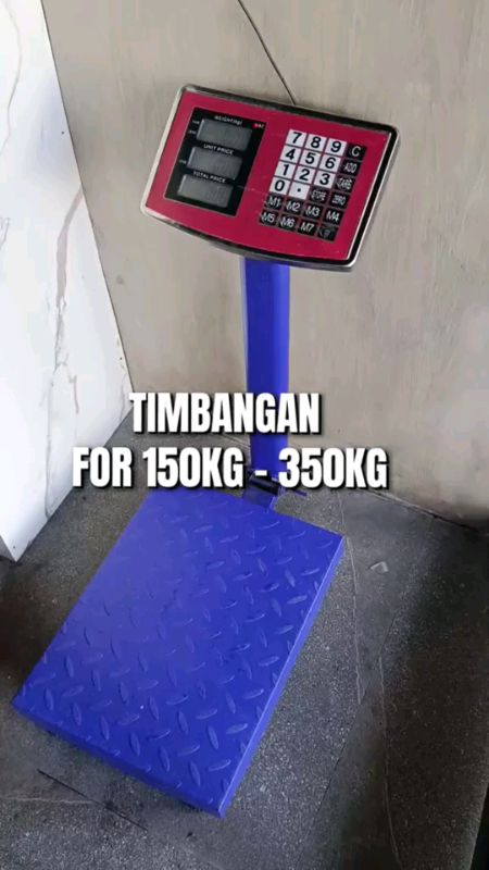 Wholesale Rechargeable Digital Platform Scale  500/300/200Kg High Accuracy Heavy Duty Scale#weighingscale #scale #freecoinsinshopeevideo #shopeepayday