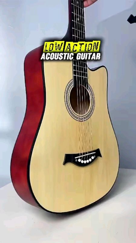 Guitar 38 Inch Acoustic Guitar Low Action GitaraOriginal Suitable forAdult...#masmurasashopee #hugotsashopee #FreeCoinsSaShopeeVideo