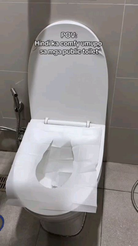 Flushable Disposable Toilet seat cover portable soluble water paper #ShopeePHPaydaySale #FreeCoinsInShopeeVideo #MasMuraSaShopee #fyp #trending