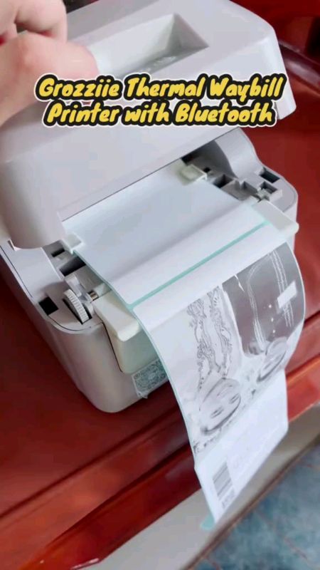 Grozziie thermal waybill printer #waybillprinter #thermalprinter #labelprinter #a6thermalprinter