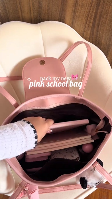 #aestheticbag #shopeebag #shoulderbag #pinkbag #ShopeeChoiceGlobal #MasMuraSaShopee