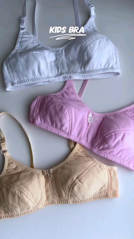 3pcs. Baby Bra Cotton Comfortable Adjustable Stydent Bra Non-wire #beginnersbra #ShoperPHPaydaySale #MasMuraSaShopee #shopeefind #shopeefind #shopee