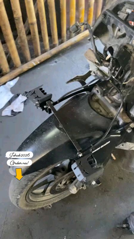 Honda Click 125 V1/V2/V3 MDL Bracket Mini Driving Light Bracket by Am-Tech Engineering#Freecoinshopee